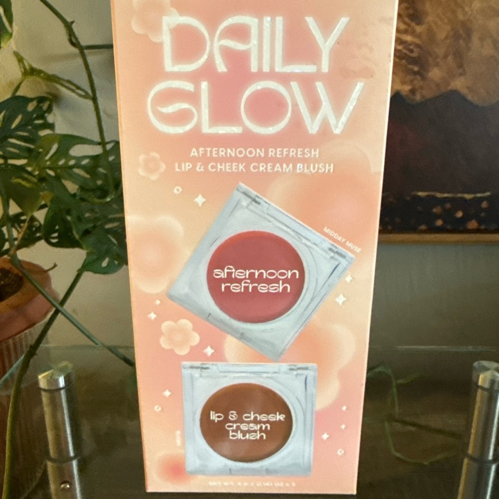 Daily Glow Lip & Cheek Cream Blush - Warm Brown